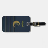 Moon & Rabbit auf dem Gepäckanhänger der Marine (Vorderseite horizontal)