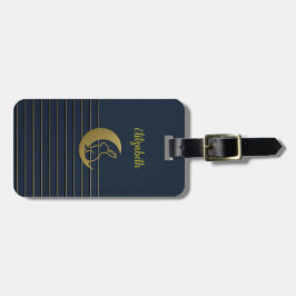 Moon & Rabbit auf dem Gepäckanhänger der Marine