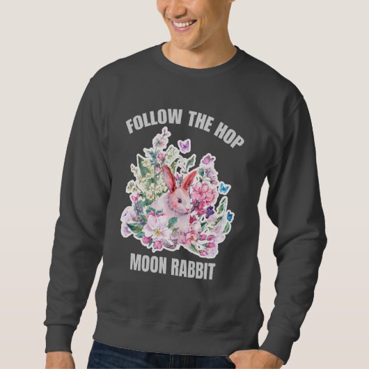 Moon Rabbit Sweatshirt (Vorderseite)