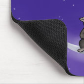 Moon Raccoon Mouse Pad Mousepad (Ecke)