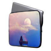 Moon Rainbow: Pastel Sky Beauty. Laptopschutzhülle (Vorderseite Links)