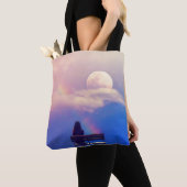 Moon Rainbow: Pastel Sky Beauty. Tasche (Von Nahem)