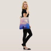 Moon Rainbow: Pastel Sky Beauty. Tasche (Am Model)