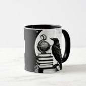 Moon Raven Tasse (VorderseiteRechts)