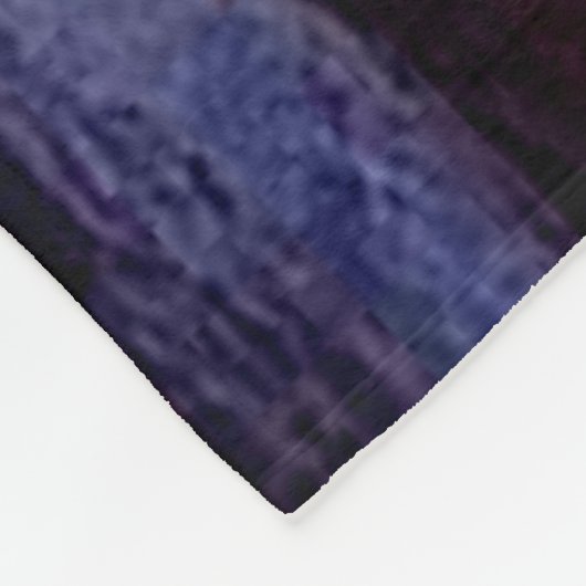 MOON RISE AUF DEM STRAND FLEECEDECKE (Ecke)