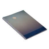 Moon Rise Over the Ocean #4687 Notebook Notizblock (Rechte Seite)