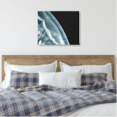 Moon Rise Wrapped Canvas Leinwanddruck (Insitu (Schlafzimmer))
