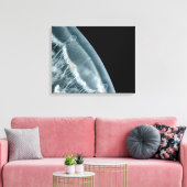 Moon Rise Wrapped Canvas Leinwanddruck (Insitu (Wohnzimmer))