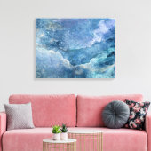 Moon River and Me Leinwand Wrap (Insitu (Wohnzimmer))