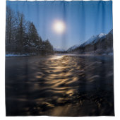 Moon River Duschvorhang (Vorderseite)