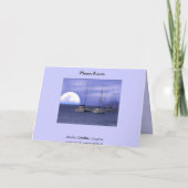 Moon River Father's Day Card with Verse Karte (Rückseite)