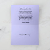 Moon River Father's Day Card with Verse Karte (Innenseite)
