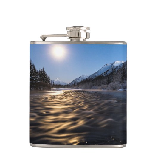 Moon River Flachmann (Vorderseite)