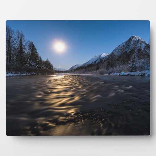 Moon River Fotoplatte (Vorderseite)