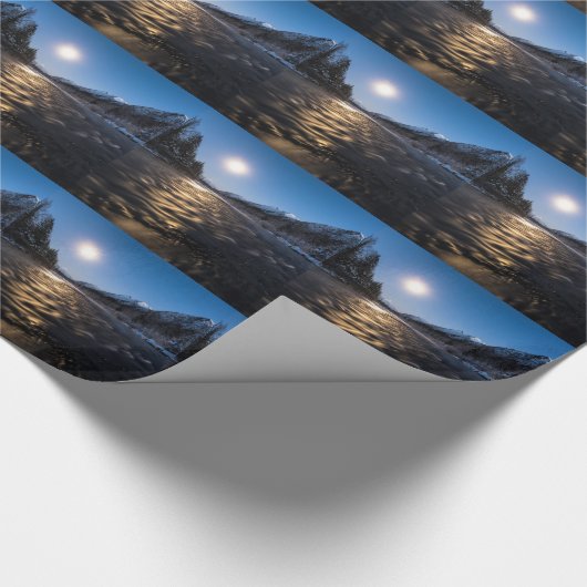 Moon River Geschenkpapier (Ecke)