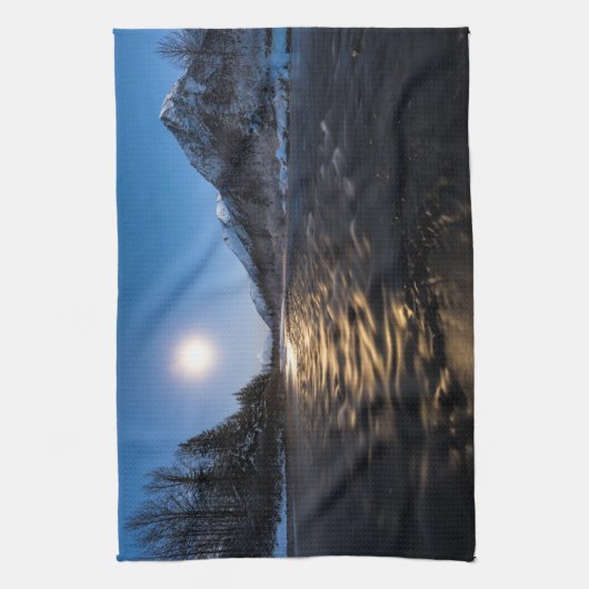 Moon River Geschirrtuch (Vertikal)