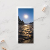 Moon River Karte (Vorderseite/Rückseite Beispiel)