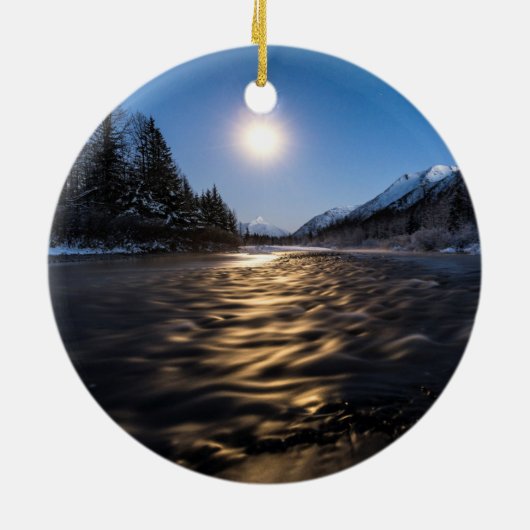 Moon River Keramik Ornament (Hinten)