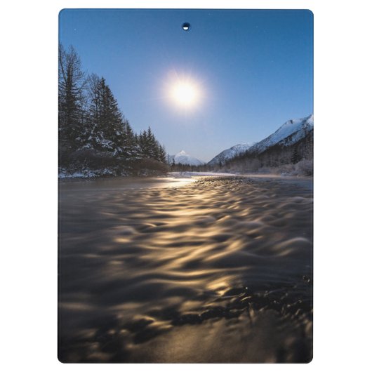 Moon River Klemmbrett (Rückseite)