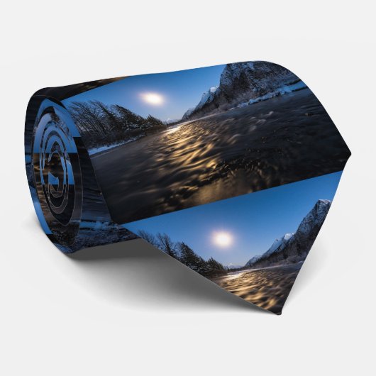 Moon River Krawatte (Gerollt)