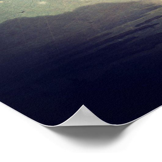 Moon River Lady Poster (Ecke)