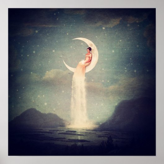 Moon River Lady Poster (Vorne)