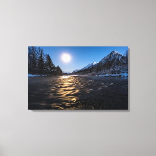 Moon River Leinwanddruck (Vorderseite)