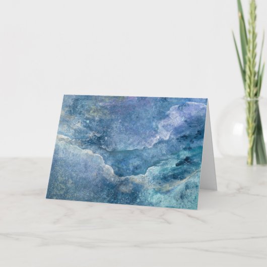 Moon River & Me Grußkarte Dankeskarte (Vorderseite)