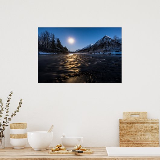 Moon River Poster (Küche)