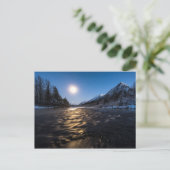Moon River Postkarte (Stehend Vorderseite)