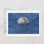 Moon River Postkarte (Vorne/Hinten)