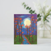Moon & River Scripture Postkarte (Stehend Vorderseite)