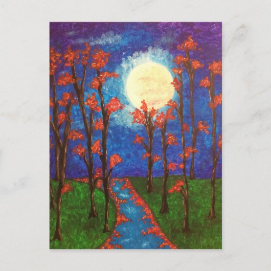 Moon & River Scripture Postkarte (Vorderseite)