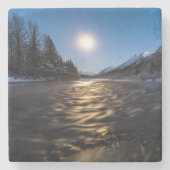 Moon River Steinuntersetzer (Vorderseite)