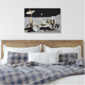 Moon Rover Leinwanddruck (Insitu (Schlafzimmer))