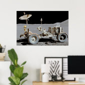 Moon Rover Poster (Heimbüro)