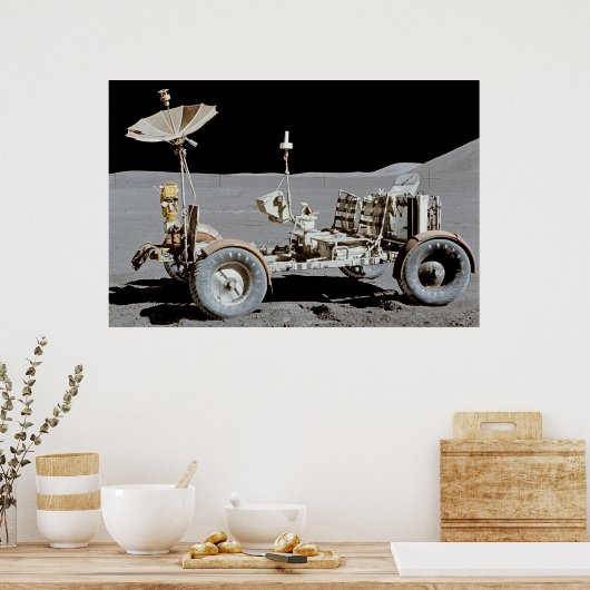 Moon Rover Poster (Küche)