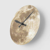 Moon Runde Wanduhr (Winkel)