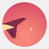 MOON RUNDER AUFKLEBER (Vorderseite)