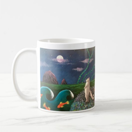 Moon Salute Kaffeetasse (Links)
