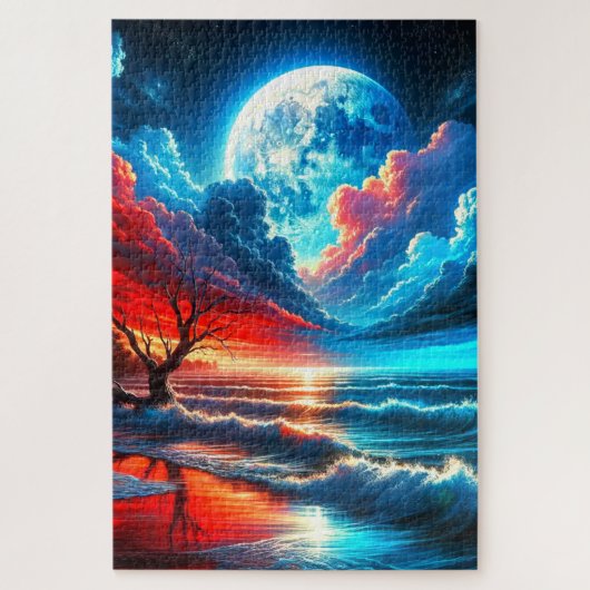 Moon Scene Puzzle (Vertikal)