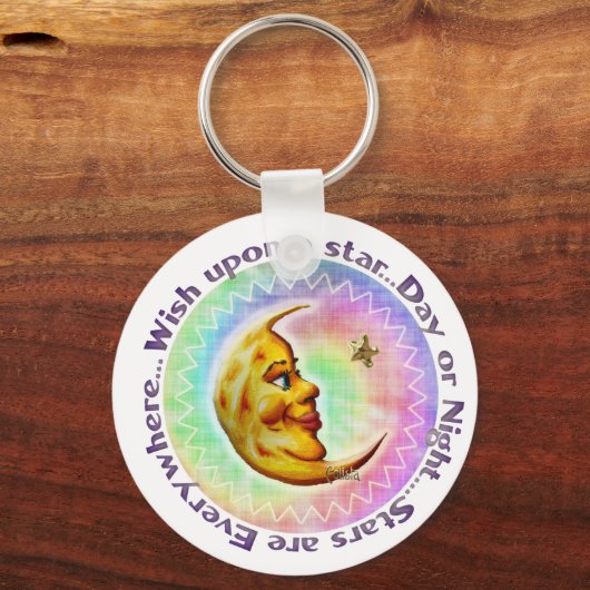 Moon Schlüsselanhänger wünschen (Vorderseite)