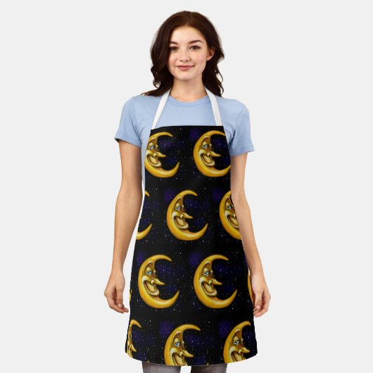 Moon Schürze (Getragen)