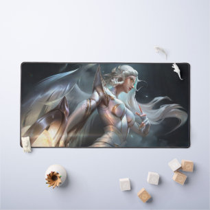Moon Scorn Gaming Desk Mat   Lunar Queen Mousepad Schreibtischunterlage