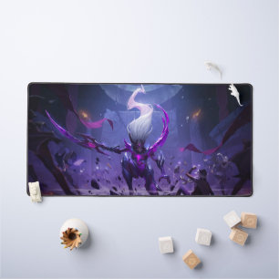 Moon Scorn Gaming Desk Mat   Lunar Queen Mousepad Schreibtischunterlage