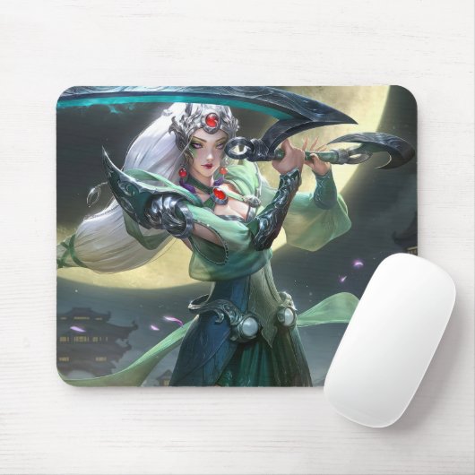Moon Scorn Gaming Mousepad | Thema des Nachtkriege (Mit Mouse)