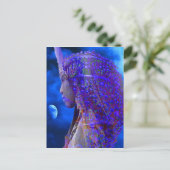 Moon Shadow Postkarte (Stehend Vorderseite)