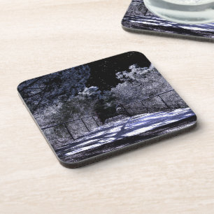 Moon Shadows - Getränkeuntersetzer