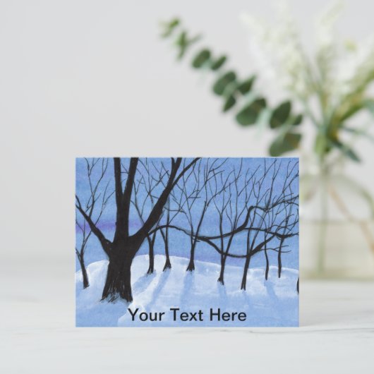 Moon Shadows Postkarte (Stehend Vorderseite)