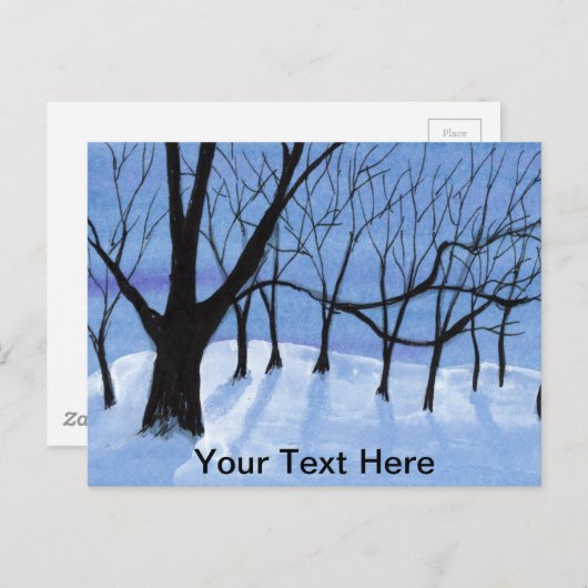 Moon Shadows Postkarte (Vorne/Hinten)